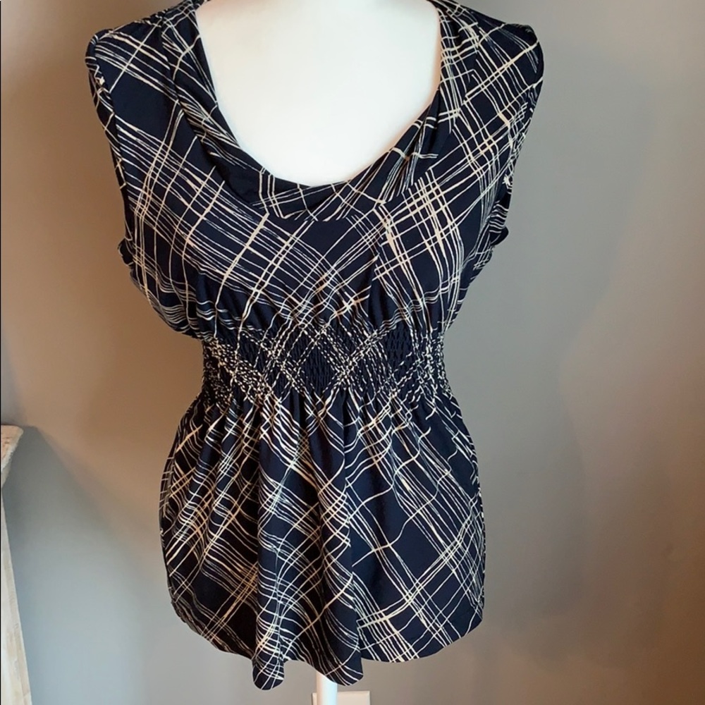 BCBG Graphic Tank